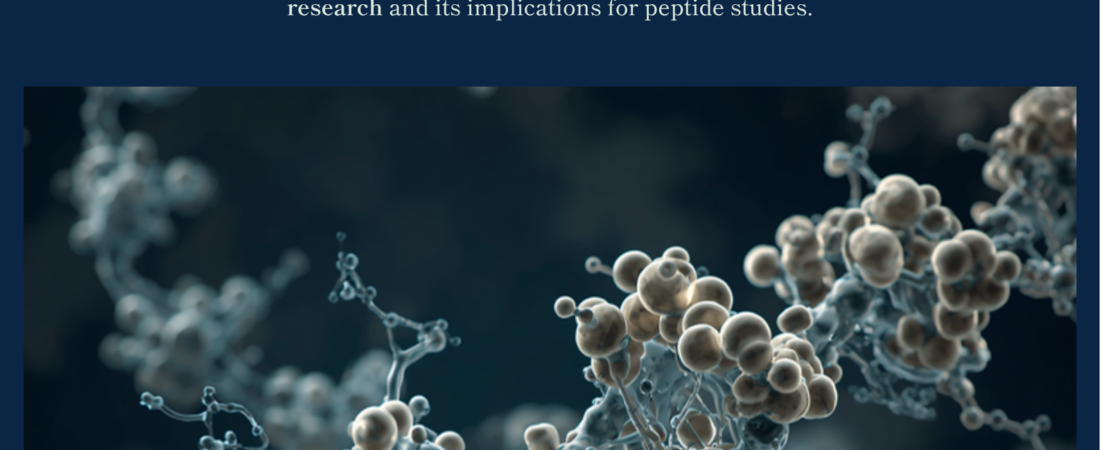 CJC-1295: Research on the Long-Acting GHRH Analogue and Its Role in Growth Hormone Axis Studies