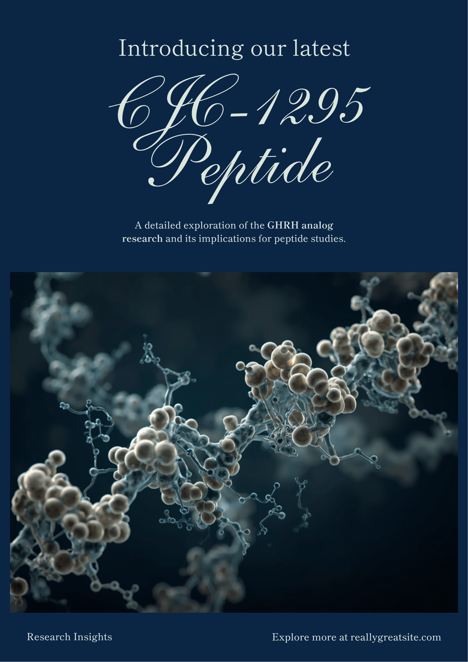 CJC-1295: Research on the Long-Acting GHRH Analogue and Its Role in Growth Hormone Axis Studies